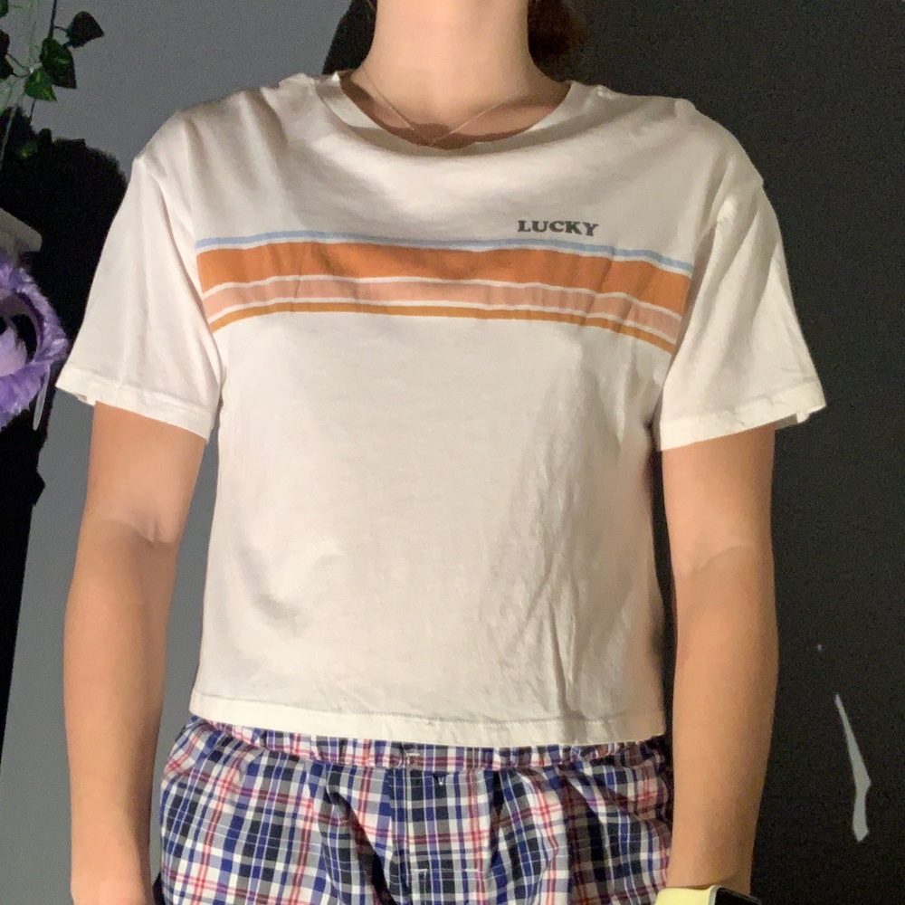 cropped tee